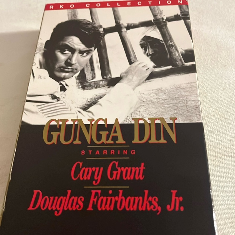 Gunga Din Rare VHS tape